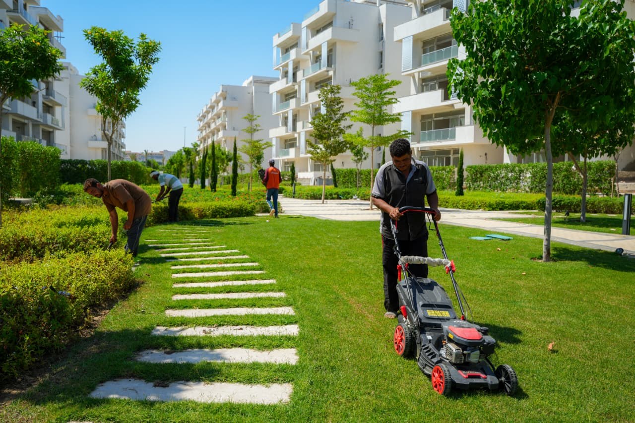 Landscape maintenance, CEC project photo 2